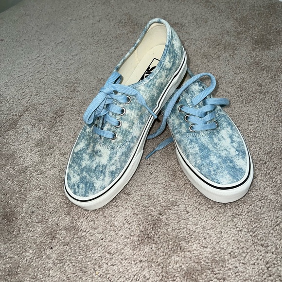 New Denim Destroy Authentic Vans - Picture 3 of 10